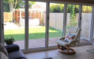 Aluminium Bi-fold door, Whittlesea, Peterborough