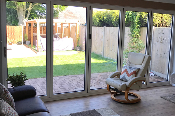 Aluminium Bi-fold door, Whittlesea, Peterborough