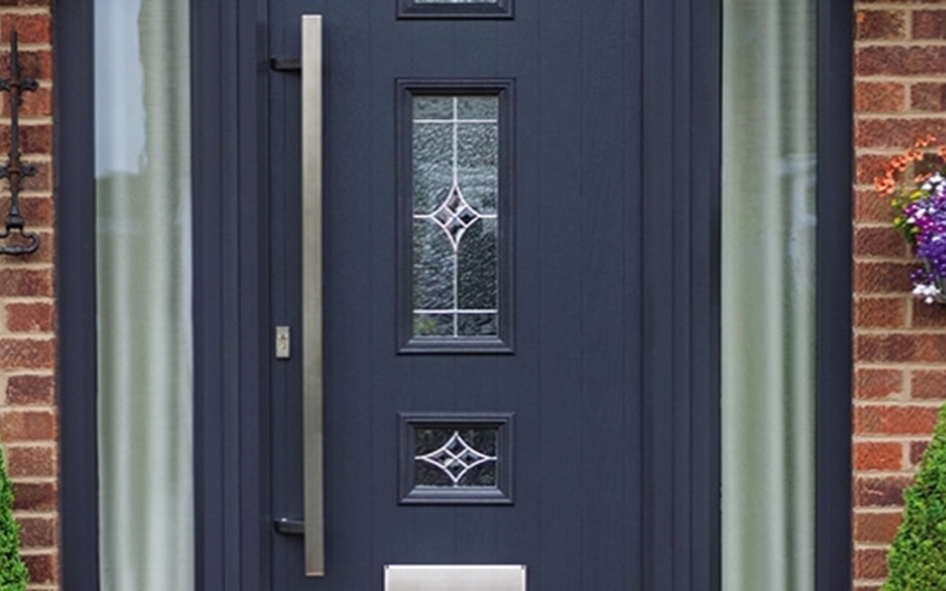 Blue Composite Door Peterborough